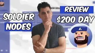 Soldier Nodes review | Passive income everyday!!