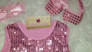 Sequin Romper Tutu