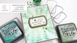 Emboss Resist and Pinkfresh Studio May Essentials