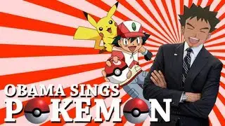 Barack Obama Singing the Pok&eacute;mon Theme Song
