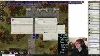 Dungeon Dev Extra - Working on Foundry macros, The_Votu chatventure p2