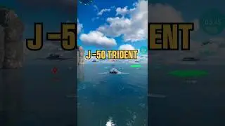 J-50 TRIDENT #shorts #trendingshorts #shortsviral #modernwarships #shortfeed #shortsyoutube #short