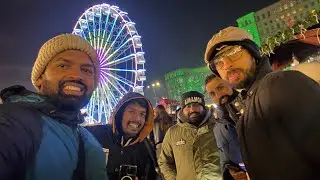 Bucharest Christmas Market 🎄බුකරස්ට් නත්තල් මාර්කට් එක. 