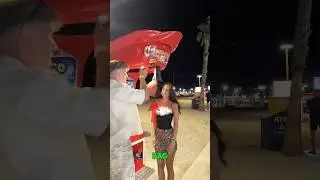 Her friend just destroyed the high score! 🤯