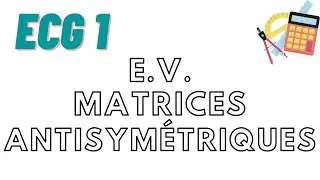 Exo EV et matrices (anti)sym&eacute;triques