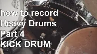 How to Record Heavy Drums part 4 KICK DRUM | SpectreSoundStudios TUTORIAL