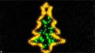 Channel 4 ident 2015 - Christmas lights HD - No Announcer
