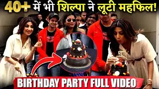 Shilpa Shetty Grand Birthday Celebration With Nikamma Team Full. Inside Video