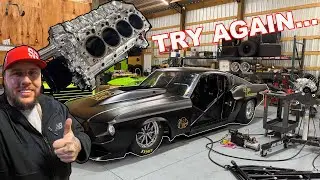 NEW ENGINE + FIGURING OUT OUR NEW 67 MUSTANG! GEARING UP FOR NEXT RACE....
