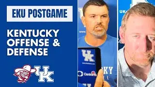 Kentucky coordinators and players discuss win over EKU