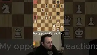 Stunned Opponent Can't Believe What Just Happened #chesscom #checkmate #chessmaster #gotham
