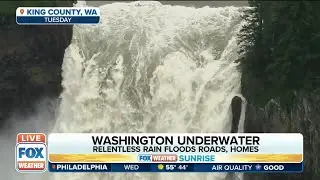 Watch: Snoqualmie Falls Raging After Relentless Rain