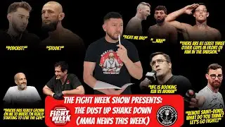 TFWS Presents: Dust up Shake Down Ep 104 | MMA News This Week