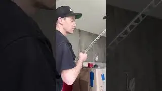 Watch to see how to fit metal trim for a shower niche!