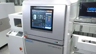 OMRON VP9000 SPI Automated 3D Solder Paste Inspection Machine