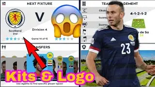 Make Scotland National Team Kits & Logo | Dream League Soccer 2021