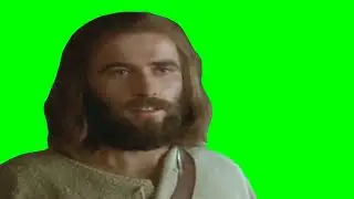 Jesus talking Chroma Keyer/Green Screen