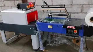 Dates(Khazoor) Box Packaging.(Shrink Wrapping Machine☝) #latech #engineering #packagingmachine