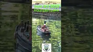 Fountain Lake Buxton #rcsailing #rcboats #gopro #modelboats #buxtonmodelboatclub #buxton #shorts