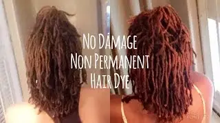 No Damage Non Permanent Hair Dye for Dreadlocks| Natural Pink| The Original Bossbabe