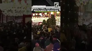 Manali witnesses massive tourist influx as Mall Road fills up ahead of New Year celebration