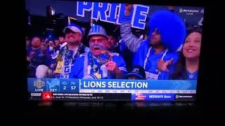 In the second round of the 2025 NFL Draft, the Detroit Lions select guard Tate Ratledge, Georgia
