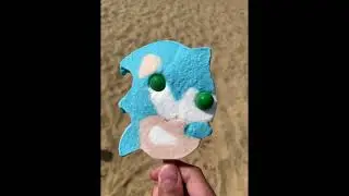 Sonic the Hedgehog Ice Cream Pop