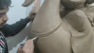 Saraswati murti making / Saraswati murti design making / how to make easy design by Claytools