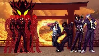 [KOF Mugen] Chien Vs Ultimate Kyo Kusanagi Team