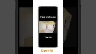 Placa imobili&aacute;ria com QR Code  - Tour 3D