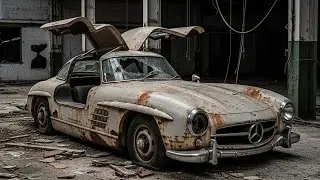 ASMR Car Restoration! Full Restoration of Mercedes-Benz 300SL Gullwing 1955