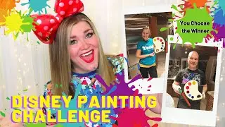 WonderGround Gallery Disney Painting Challenge🎨🖌👨&zwj;🎨| You Choose the Winner!!!