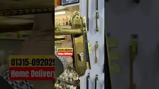 main door handle lock price bd #brasslock #smartlockcylinder #doorhardware #lockshopbd