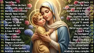 TOP 15 MÚSICAS CATÓLICAS 🎶 Eu Navegarei Terra Seca Noites Traiçoeiras CLÁSSICOS 2026