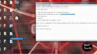 How to get a moving background on windows 7 using dreamscene