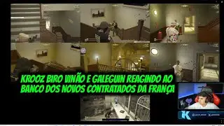 KROOZ BIRO VINÃO E GALEGUIN REAGINDO AO BANCO DA FRANÇA