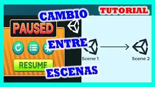 Unity TUTORIAL espa&ntilde;ol para principiantes : C&oacute;mo hacer un MENU simple en UNITY-Cap 9