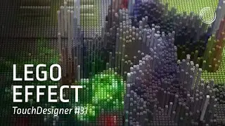 [TD Drop #31] Lego Effect Teaser - TouchDesigner Tutorial
