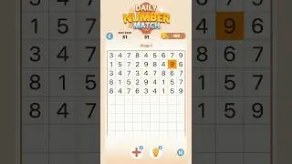 Daily Number Match - Android #gameplayshorts