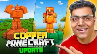 Minecraft MASSIVE Update 😱 - New Copper Chests, Copper Golem, Weapons & More | Minecraft 2025 Update