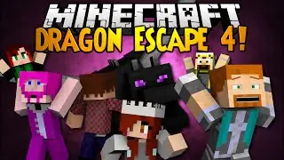 Minecraft Mini-Game: DRAGON ESCAPE 4! - Jar of Toenails?