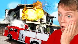 ДОМ МАЙКЛА СГОРАЛ В GTA 5!