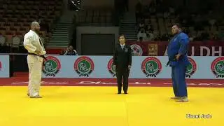 Ushangi KOKAURI 🇦🇿 🆚️ Yerassyl KAZHYBAYEV 🇰🇿 | 2 раунд /+100кг | Большой Шлем Абу-Даби 2023