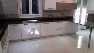 Cuisine blanche Ghita design Rabat Agdal