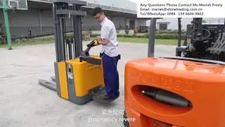 ELECTRIC STACKER OPERATION