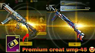New premium creat opening | outlawed fantasy ump45 creat opening #pubgmobile  #premiumcrateopening