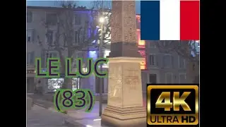 Le Luc (83) [4k] 476eme video - Un centre ville classé en QPV