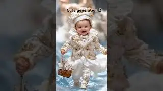 Cute generation 2 #kidsvideo #baby #trendingshorts #kids #bachpan #funny  #kidssong