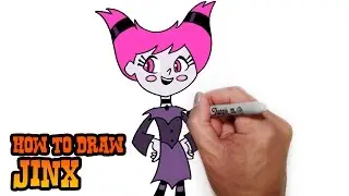 How to Draw Jinx | Teen Titans GO