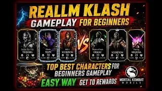 Mortal Kombat Realm Klash Gameplay For Beginners💀+Rewards🎁
